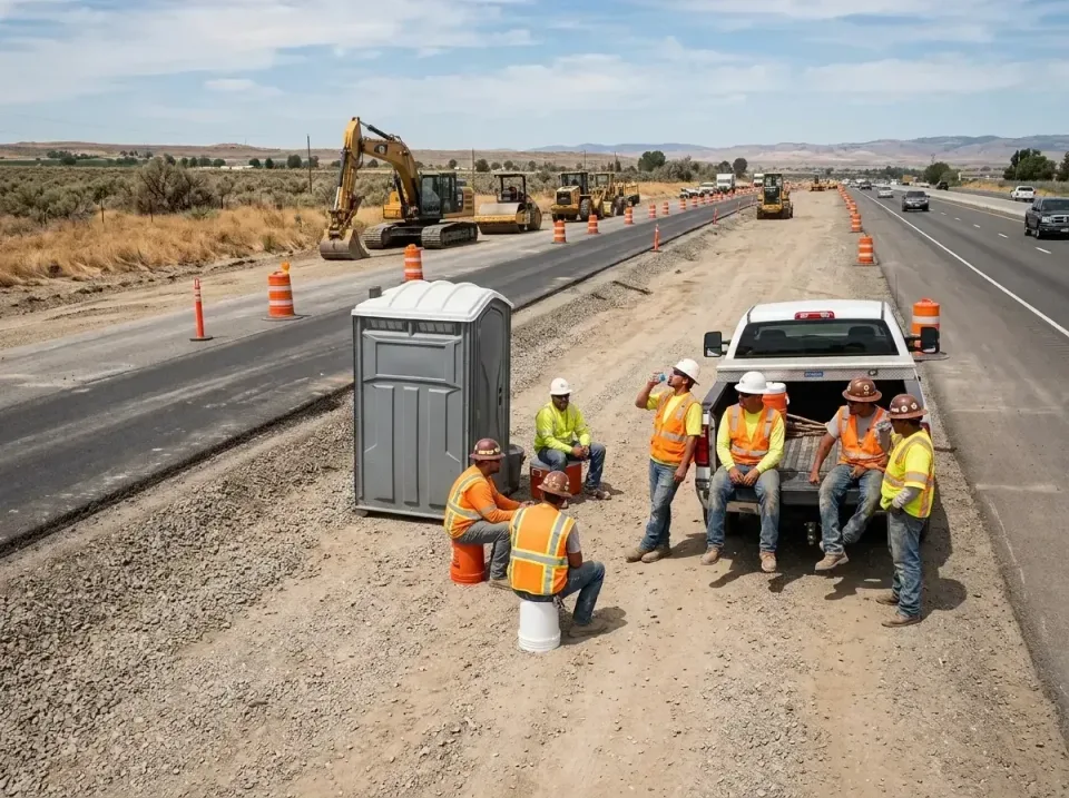 highway-road-construction-crew-007 — frequently asked questions, Porta Potty and Restroom Rentals in Garden City, GA